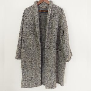 Paul Costelloe Wool Blend Boucle Coat Size 10